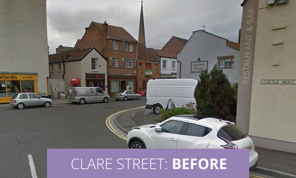 Clare Street Before