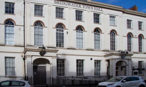 Photo of the outside of Bridgwater Town Hall