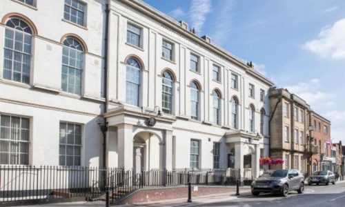 Exterior photo of Bridgwater Town Hall